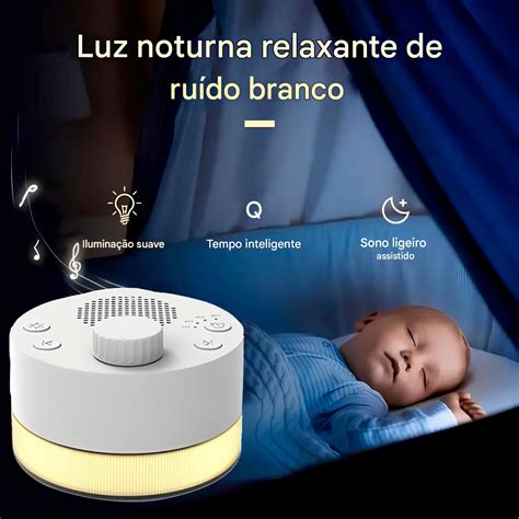 Aparelho Ruído Branco Bebê Qual O Melhor - Aparelho Máquina de ruído branco Calmante Bebê Sono Relaxamento USB ...