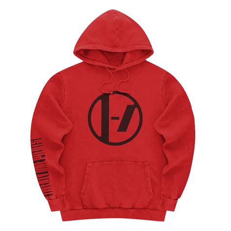 Logo Red Hoodie Twenty One Pilots Official Store