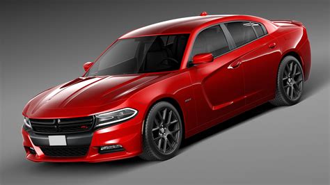 Dodge Charger RT LD 2015 392 HEMI 2015 3D Model 50 Unknown Fbx