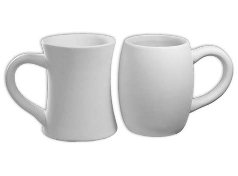 Bisque Nesting Mug Set