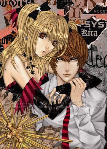 Light Yagami And Misa Amane Kiss