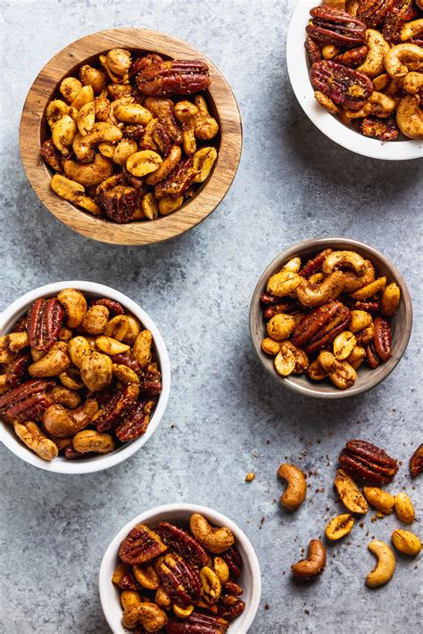 Sweet And Spicy Mixed Nuts A Party Must Jo Eats