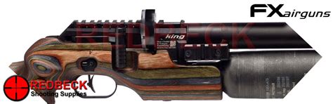 Fx King Air Rifle With Grs Green Mountain Camo Laminate Stock Redbeck