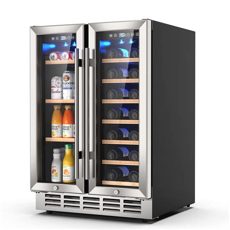 Buy Wine And Beverage Refrigerator 24 Inch Dual Zone Wine Fridge With