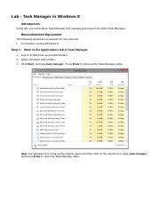 Lab Task Manager In Windows Docx Lab Task Manager In Windows