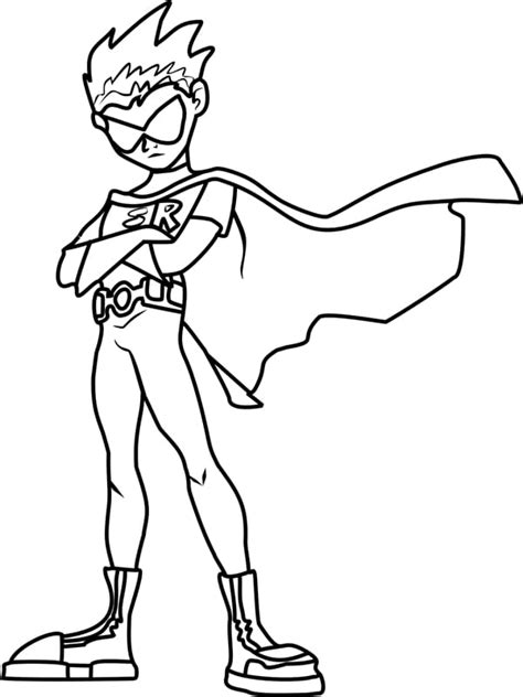 Contorno Da Imagem Robin Para Colorir Imprimir E Desenhar Colorir Me