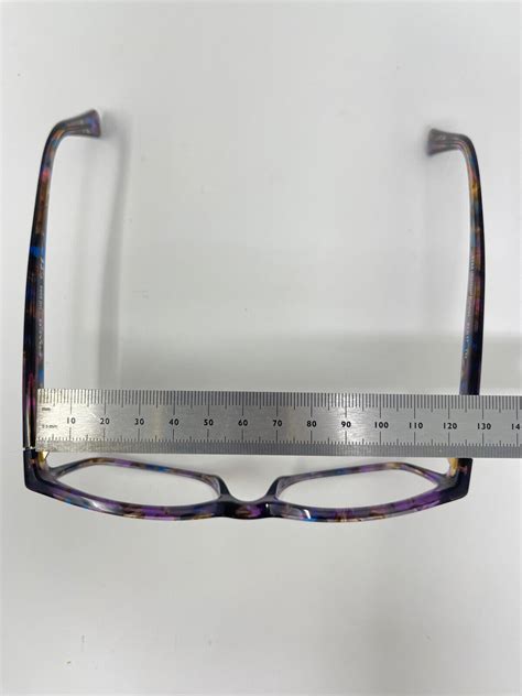 Coach Eyeglasses Hc 6065 5288 Confetti Purple Frames 51 17 135 Ebay