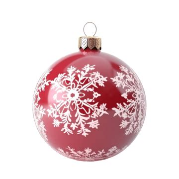 Christmas Ball Red White Combination 3d Render Christmas Ornament