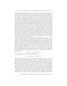 Uniform Inference In High Dimensional Generalized Additive Models DeepAI