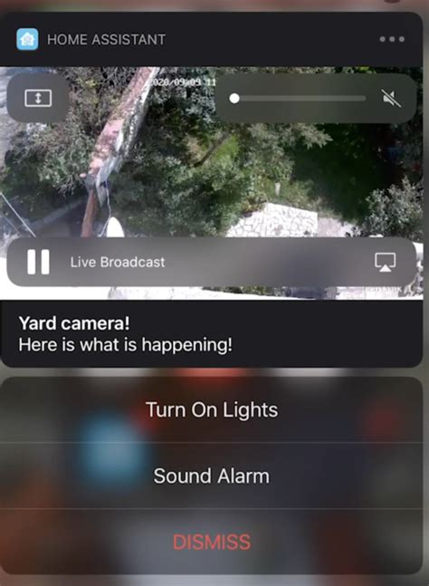 Home Assistant Actionable Notifications Using The Companion App Kiril Peyanski S Blog