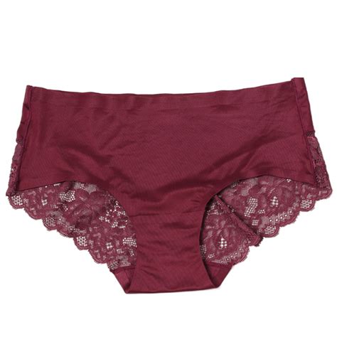 Women′s Sexy Lace Panties Seamless Cotton Breathable Briefs Girls