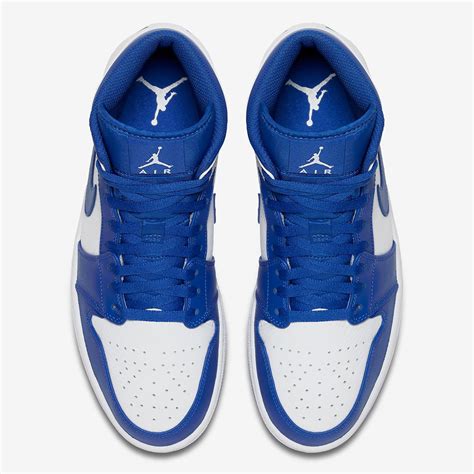 The Air Jordan 1 Mid Releases In A Hyper Royal” Colorway Air Jordans