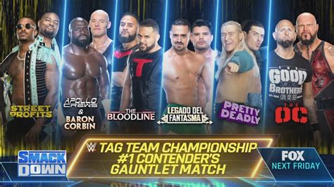 Tag Team Gauntlet Match More Set For 726 Wwe Smackdown