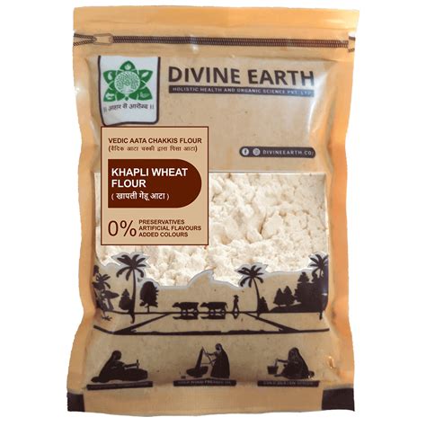 KHAPLI WHEAT FLOUR 1 KG Cleantech Mart