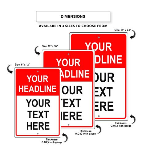 Your Headline Your Text Here Sign Sign Fever