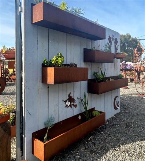 Wall Mounted Planter Box The Creek Gallery And Garden