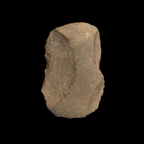 retouched flake museum  stone tools