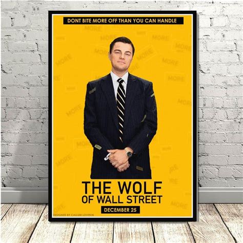 The Wolf Of Wall Street Movie Poster