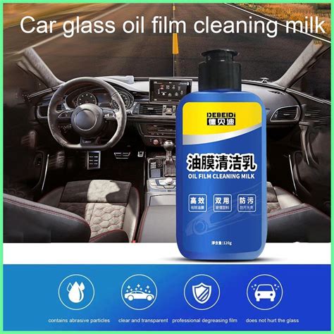 Car Oil Film Cleaning Cream Windshield Oil Film Remover Anti Glare