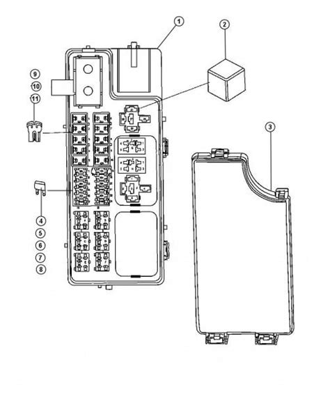 2007 Jeep Patriot Fuse Box Diagram Fuse Box Diagram Jeep Patriot Mk74 2007 2017 Locate