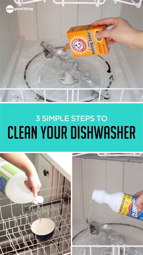 How To Clean A Dishwasher In 3 Easy Steps Cleaning Your Dishwasher