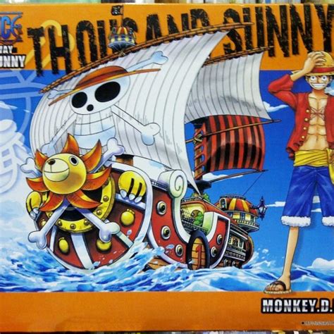 Jual Kapal One Piece Thousand Sunny Model Kit Thousand Sunny Figure