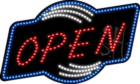 Open Animated LED Sign - Open LED Signs - Everything Neon