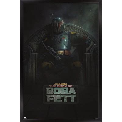 Trends International Star Wars The Book Of Boba Fett Teaser Framed