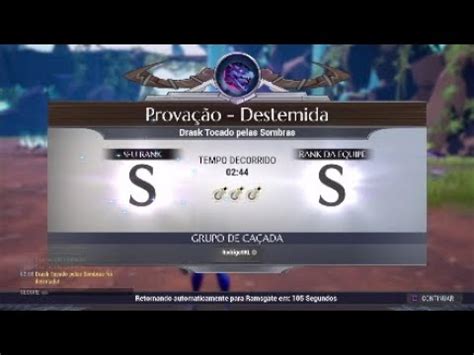 Dauntless Prova O Destemida Drask Tocado Pelas Sombras