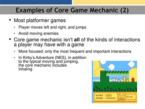 Ppt Interactivity And The Core Game Mechanic Powerpoint Presentation