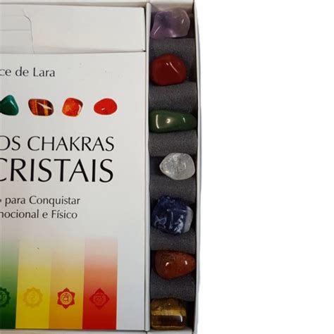 Livro A Cura dos Chakras Cristais Manual Prático para Conquistar o