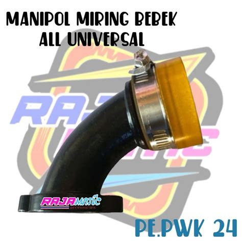 Intake Manipol Duck Tilt PNP Carburetor PWK PWL PE King Etc Size PE 24