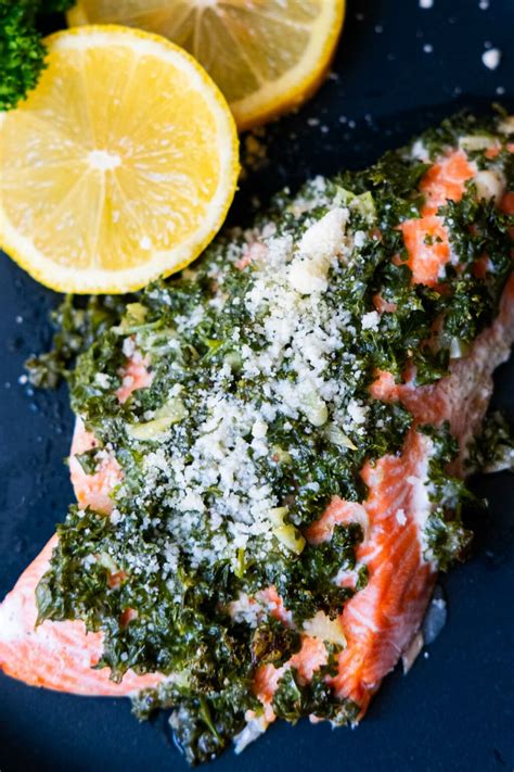 Garlic Parmesan Salmon Rasa Malaysia