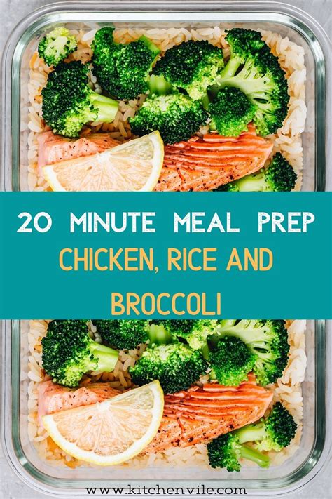 Chicken Rice And Broccoli Meal Prep Tia Reed