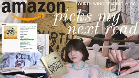 Amazon Picks The Book I Read Fourth Wing By Rebecca Yarros Reading