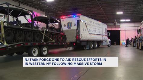 New Jersey Task Force One to assist upstate New York in post-winter ...