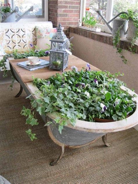 19 Brilliant DIY Old Bathtub Ideas