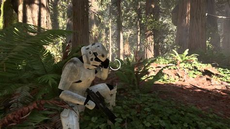 STAR WARS BATTLEFRONT WALKER ASSAUTL FOREST MOON OF ENDOR GAMEPLAY