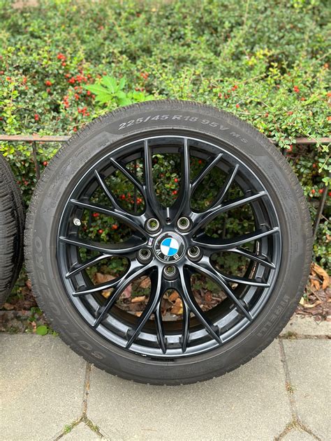 Ko A Zimowe Bmw M Performance Double Spoke M Czarny Mat Kute