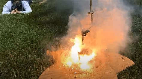 Igniting Thermite With Airsoft Youtube