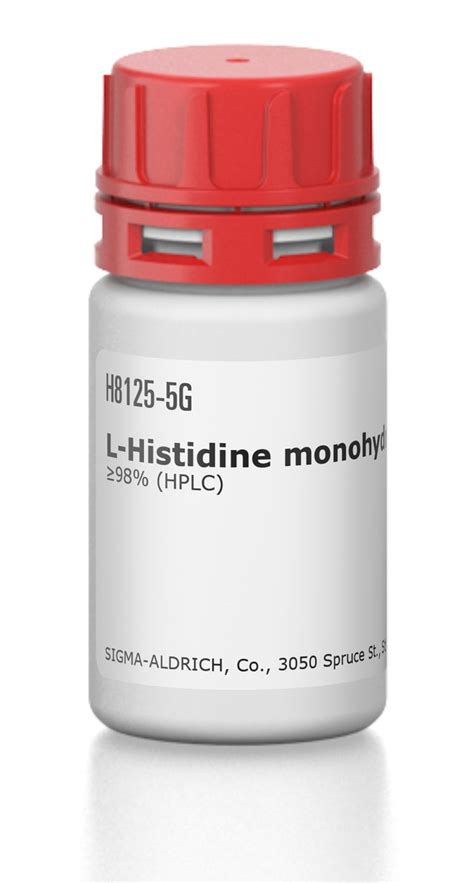 L Histidine Monohydrochloride H Kg Sigma Aldrich Sls