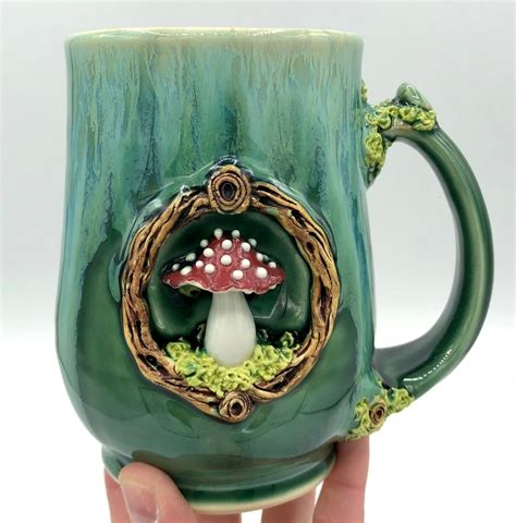 Mushroom Mugs Kristin Robran On Etsy Mugs Taint Jockey Grand National