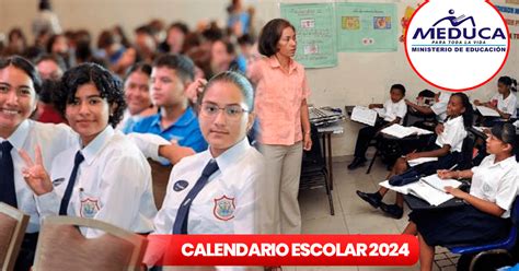 Calendario escolar 2024 Meduca en Panamá conoce la fecha final del