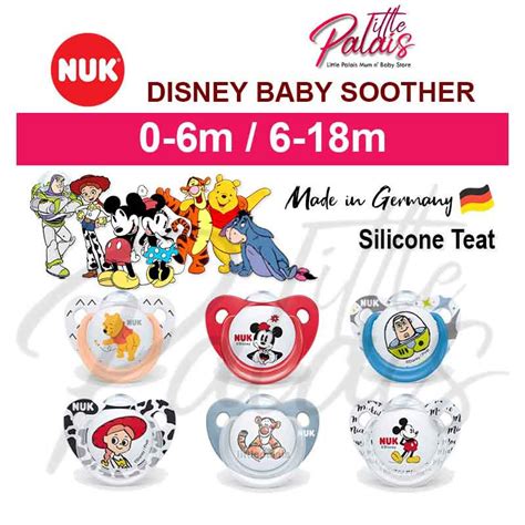 Nuk Soother Pacifier Disney M M Mickey Minnie Winnie Pooh