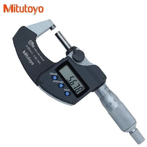 Original Mitutoyo Digital Outside Micrometer 0 25mm 0 001 293 240 30