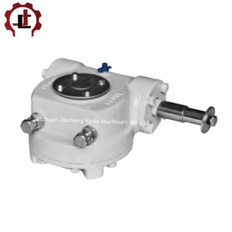 Yj Series Part Turn Manual Valve Worm Gearbox For Ball Valves Ball