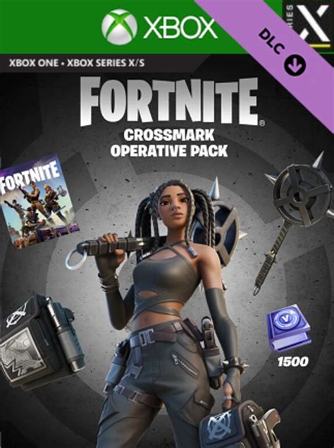 Buy Fortnite Crossmark Operative Pack 1500 V Bucks Xbox Series X