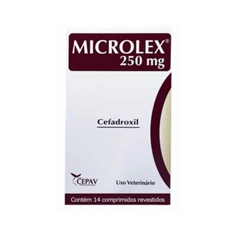 Antibi Tico Microlex Cepav Mg Para C Es E Gatos Comprimidos