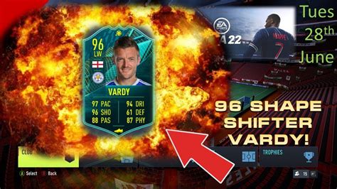 Fifa Insane Shapeshifter Vardy Return Of Year In Review Sbc