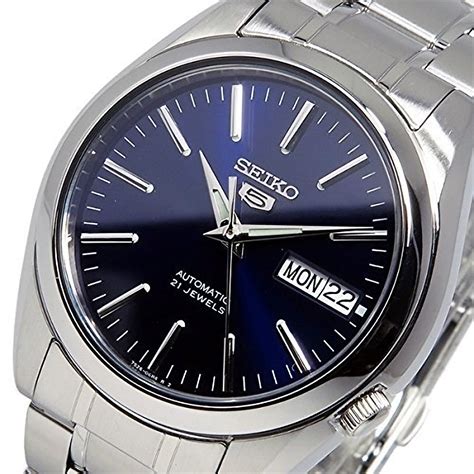 Seiko Snkl Snkl K Jewels Automatic Blue Dial Stainless Steel